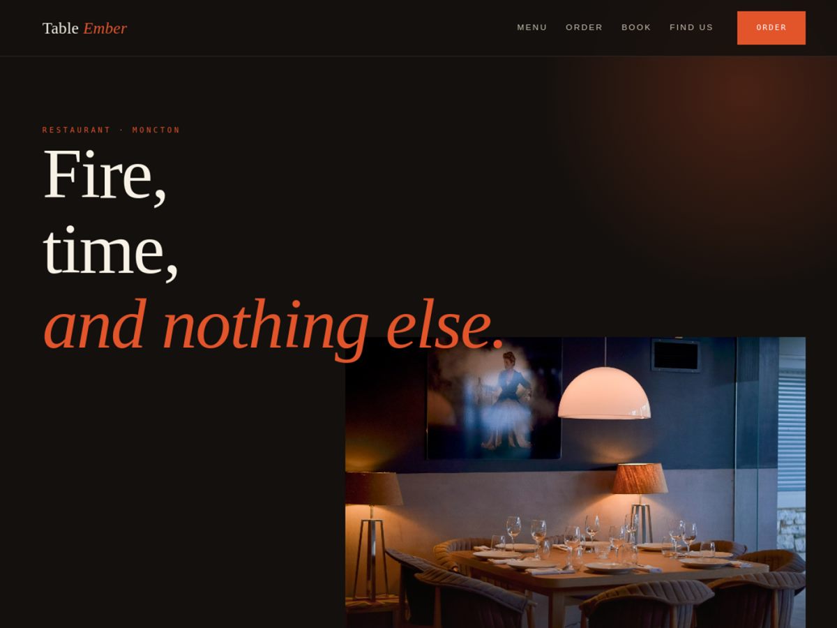 Table Ember — Restaurant