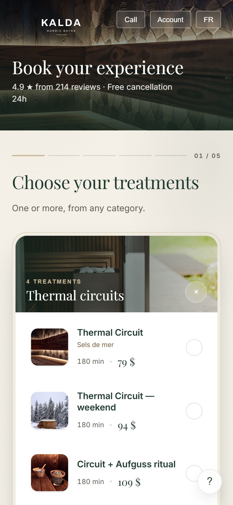Choosing treatments